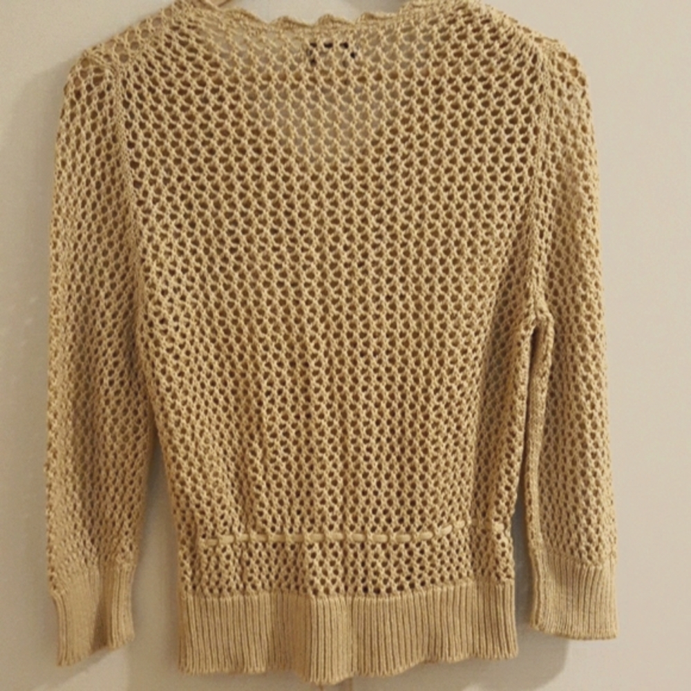Crocheted Banana Republic sweater - Picture 3 of 4